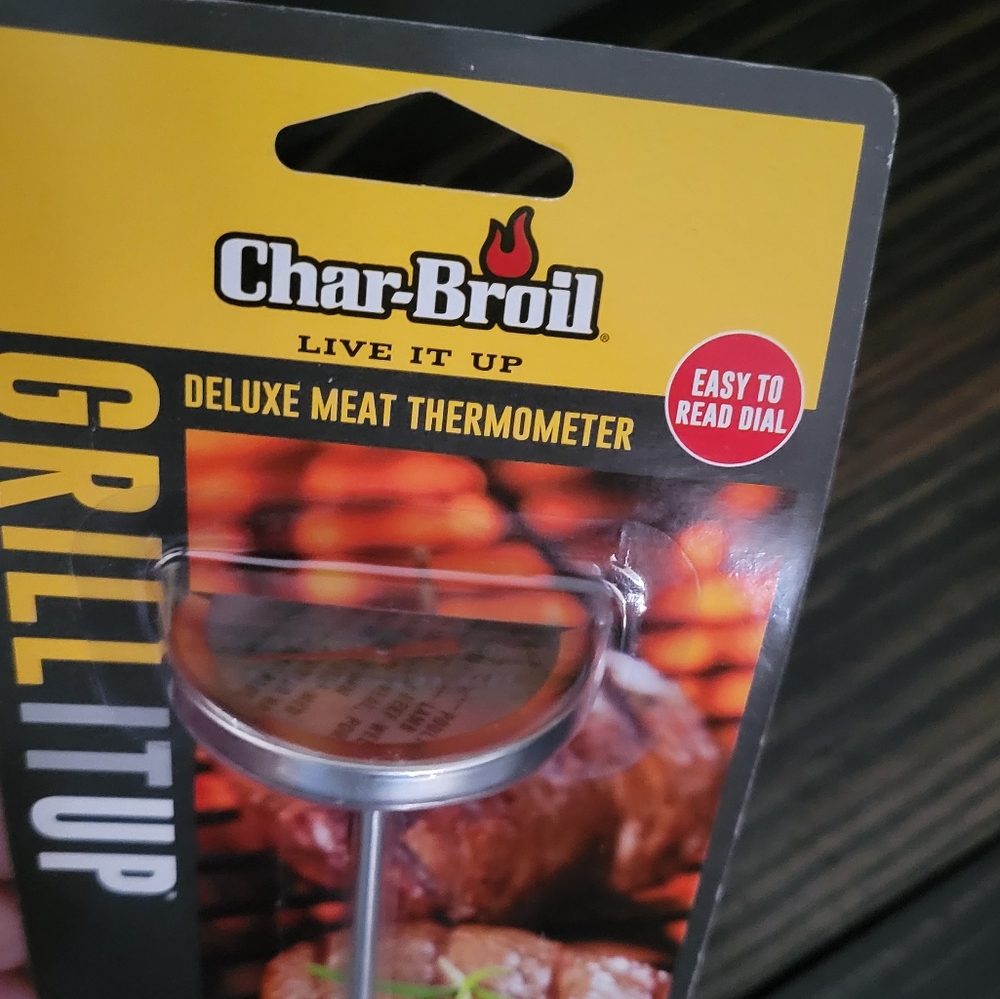 Charbroil Deluxe meat thermometer NEW